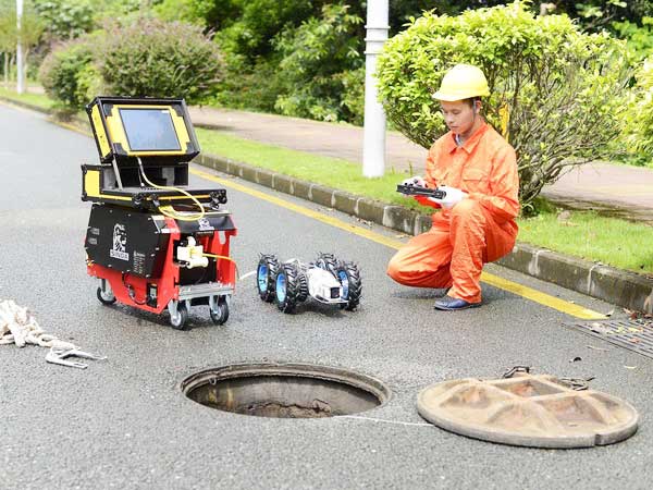 皂市镇管道机器人检测