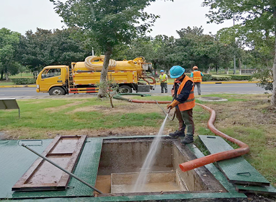 皂市镇化油池清理